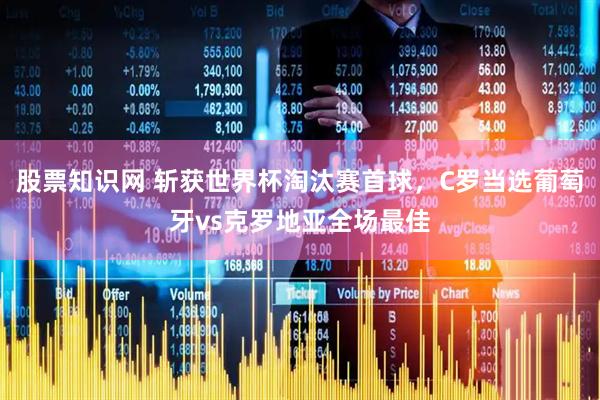 股票知识网 斩获世界杯淘汰赛首球，C罗当选葡萄牙vs克罗地亚全场最佳